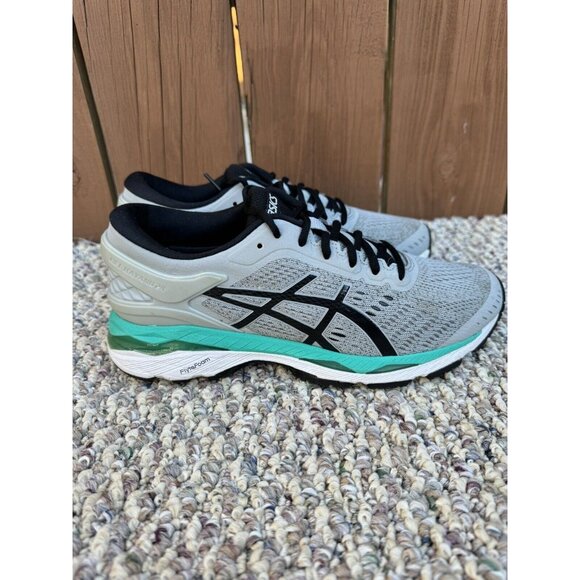 Asics Shoes - ASICS WOMEN GEL-KAYANO 24 COMFORT RUNNING SHOES GRAY/BLUE T799N SIZE 7